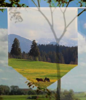 Auf dem Weg, Scheibenhänger spitz